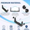 000-13702-001 Gimbal Bracket with Knobs Mounting Screws Fit for Simard GO9, NSS7 evo3, Cruise 9, Vulcan 9, Zeus³ 7