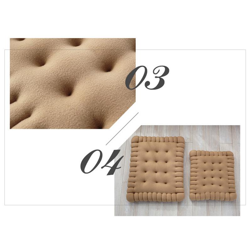 Подушки на сиденья стульев Толстые Мягкие Эластичные Удобные Плюшевые Подушки для Стульев в Форме Печенья для Офиса Обеденной Зоны