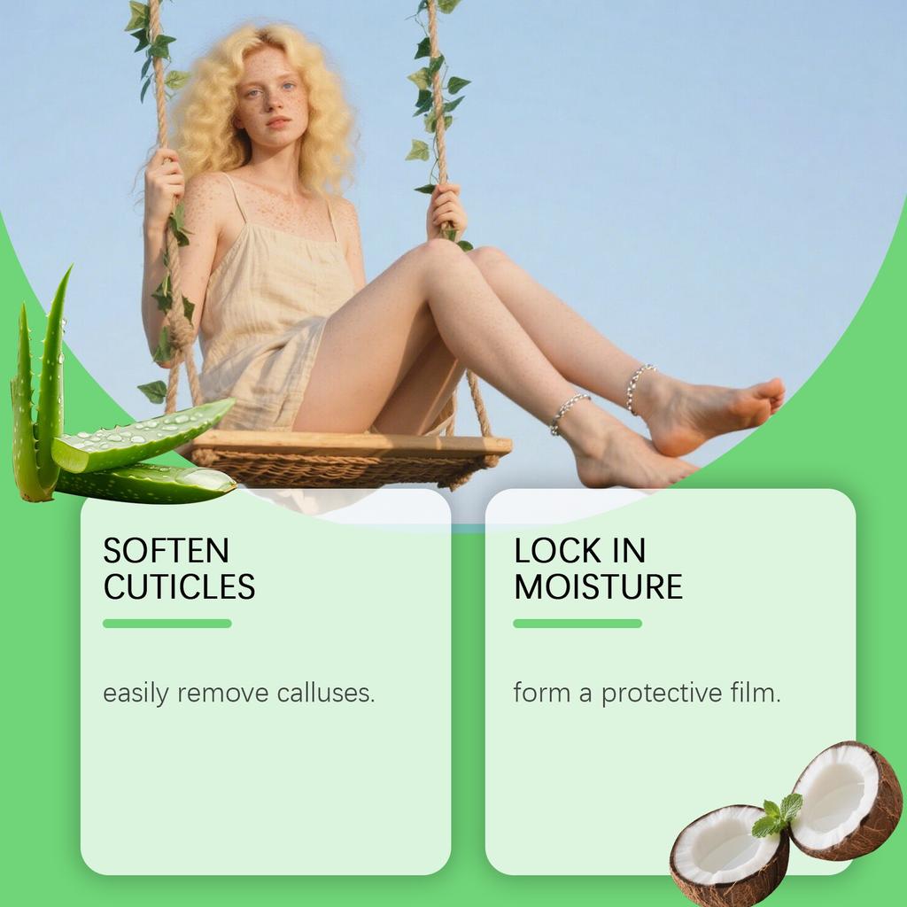 Peele Спрей для мгновенного пилинга стоп, Спрей для пилинга стоп, Мгновенно удаляет омертвевшую кожу, Увлажняет и питает, Отшелушивает сухую, грубую кожу (100мл)