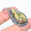 Natural Imperial Jasper Gemstone 925 Sterling Silver Gift Pendant 1.89" K9k11