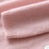 Autumn Winter Women's Sweater Elegant Button Design Knitted Cardigans for Women Casual Sweaters Low Round Neck Thin Knitted Outer