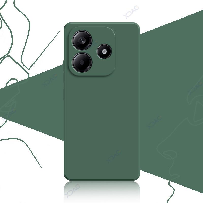 Роскошный модный милый чехол для Xiaomi Redmi Note 14 RedmiNote14 5G 360 мягкий квадратный жидкий силиконовый чехол для мобильного телефона