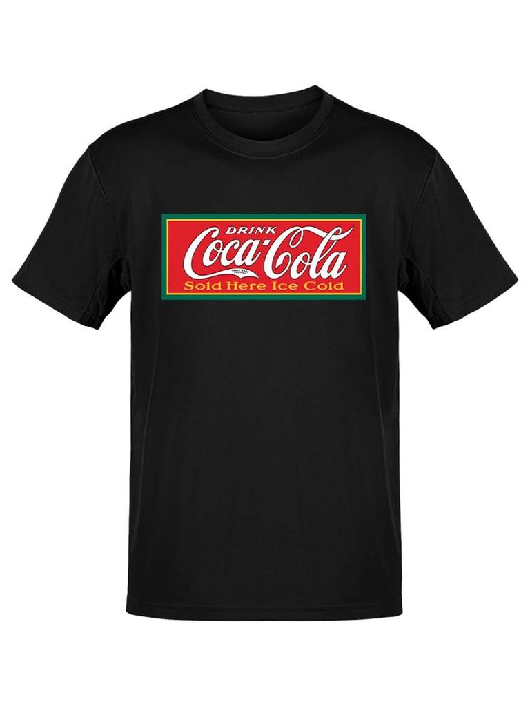 Официальная лицензионная мужская футболка Coca-Cola «Ледяная прохлада. Продается здесь»