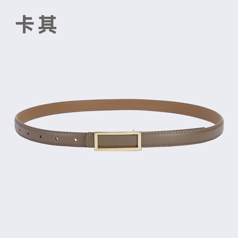 Четыре сезона в наличии новый тонкий пояс для женской юбки кожаный маленький пояс простой подходящий декоративный пояс для студента женский