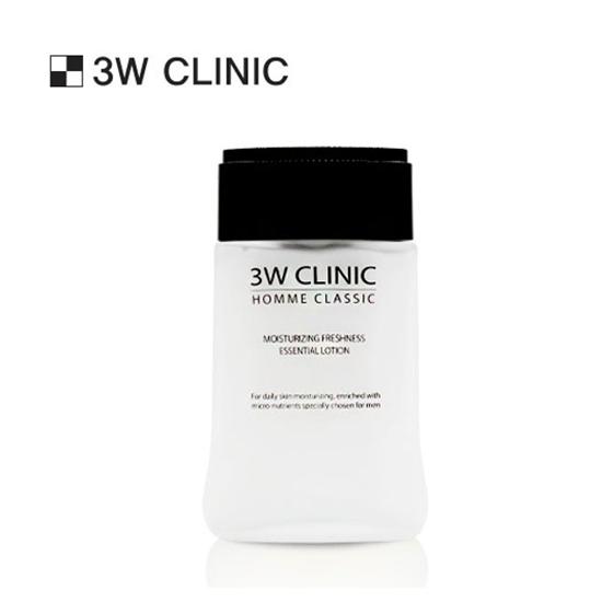 3w Clinic Homme Classic Essential Skin(Тонер), Лосьон 150мл (3 варианта)