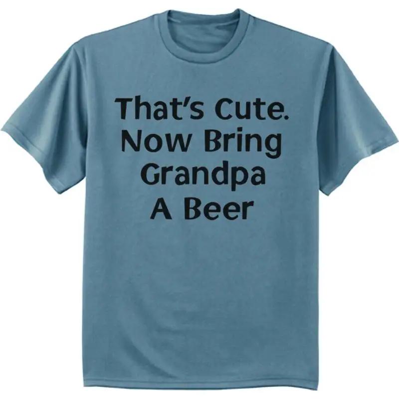 Funny Beer T Shirt Unisexs S Grandpa