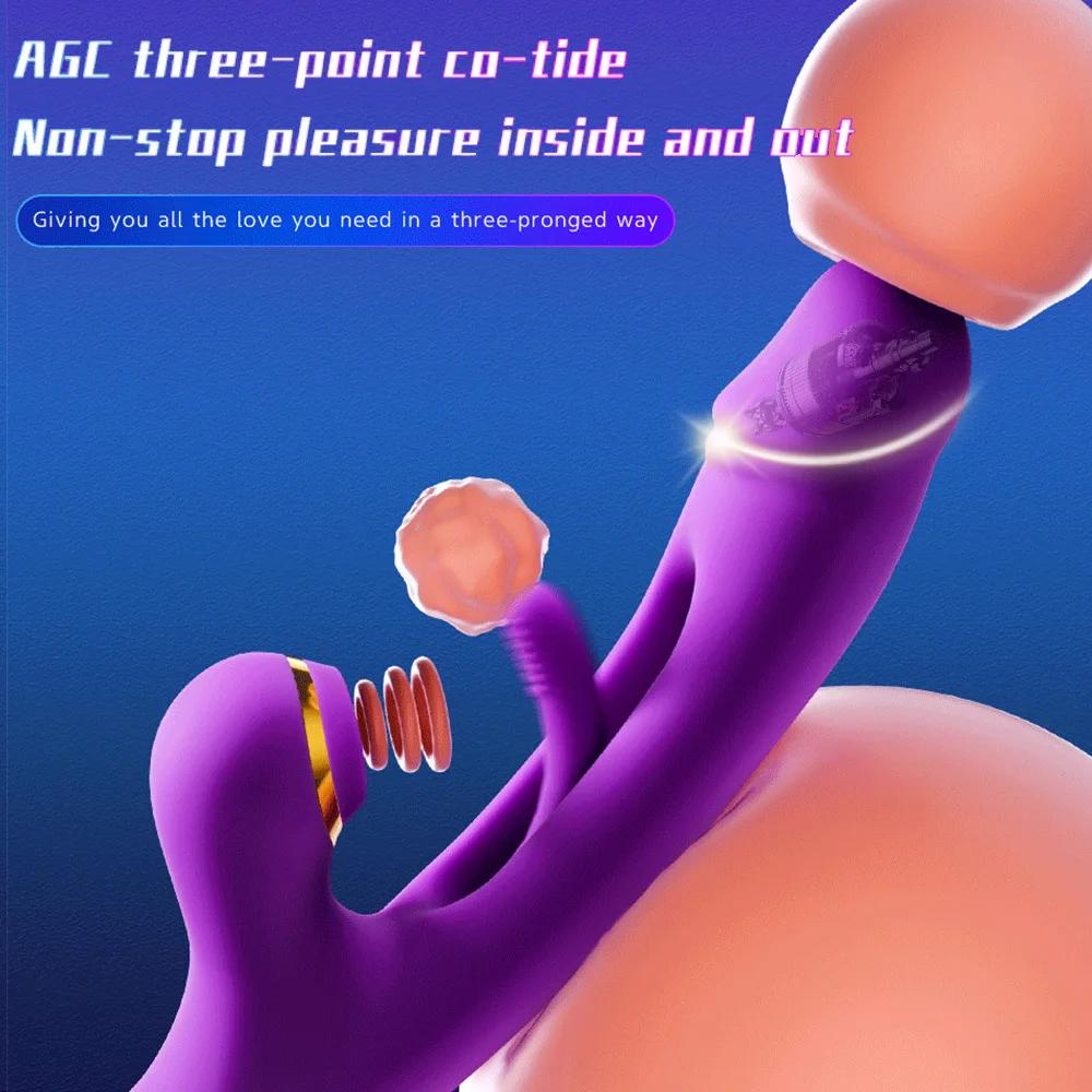 Женский клиторальный вибратор, фаллоимитатор, вагина, клитор, стимулятор клитора, вибратор, стимулятор точки G, вибратор-кролик, женские секс-игрушки, товары для взрослых