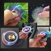 Low Noise Metal Rainbow Finger Spinner Zinc Zinc Alloy Fingertip Gyro Focus Toy Hand Spinner Birthday Gift