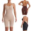 Suspender Bodysuit with Tummy Control, Butt Lift, and Brief-Style Panties Women's High-Back Bodysuit with Plunge Neckline and Built-in Bra Support