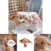 Adorable Plush Rabbit Keychain Doll Perfect For Miniature Backpack Accessories And Gifts