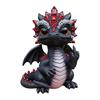 Baby Dragon Figurine Cheeky Dragon Statue Collectible Flip-off Baby Dragon