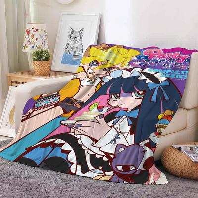 Panty & Stocking with Garterbelt Плед Для Дивана Офиса Кровати Самолета Путешествий Сна Чтения Отдыха Кемпинга Мягкий И Теплый