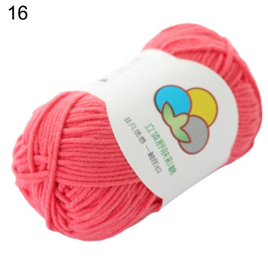 Мягкая толстая пряжа для вязания крючком Puntos, хлопчатобумажная нить, швейная машина DIY, линия плетения