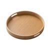 25/30/35/40CM Wood Tray Round Food Bread Pan New Serving Tray  Coffee Home Table