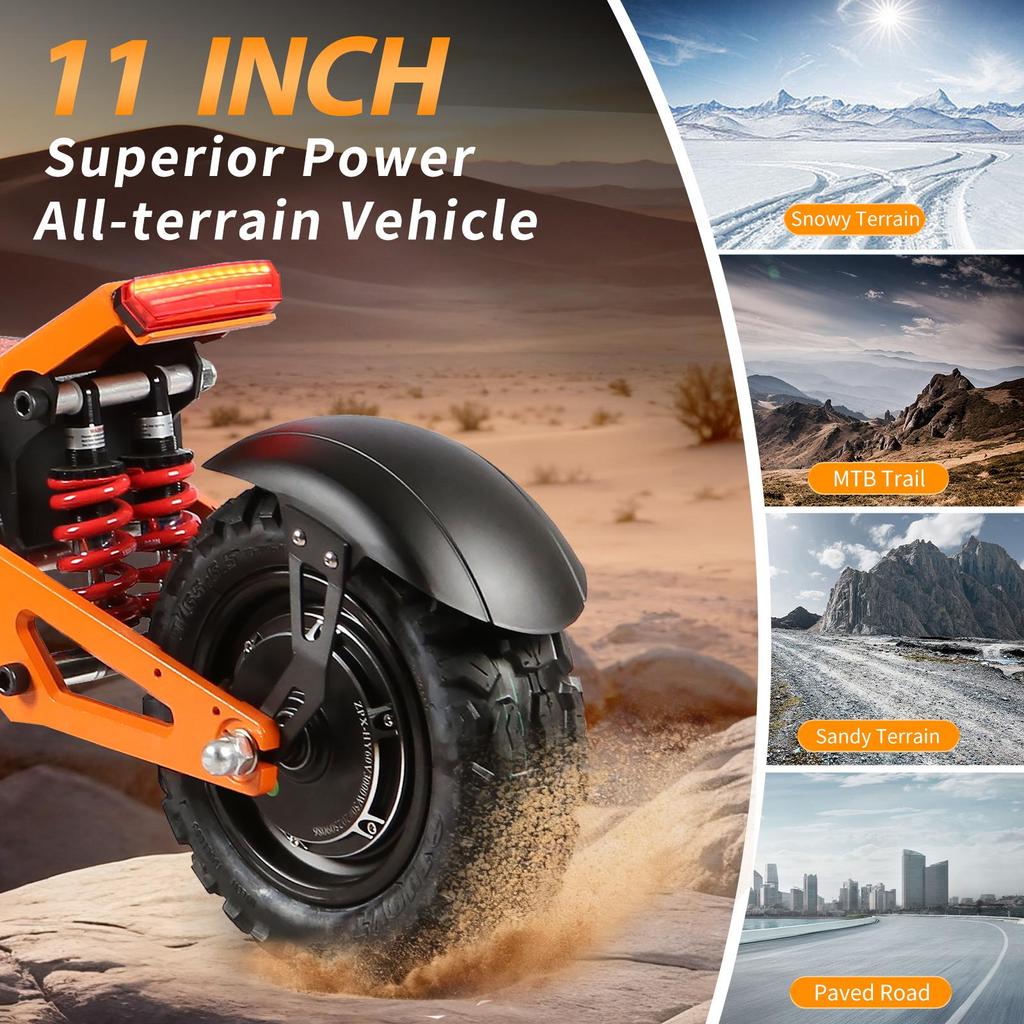 2026 new X5 6000W dual motor electric scooter 60v 35ah large battery with seat 11 inch tires adult premium mobile electric scooter