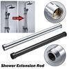 Round Extension Tube Stainless Steel Shower Bracket New Shower Extension Rod
