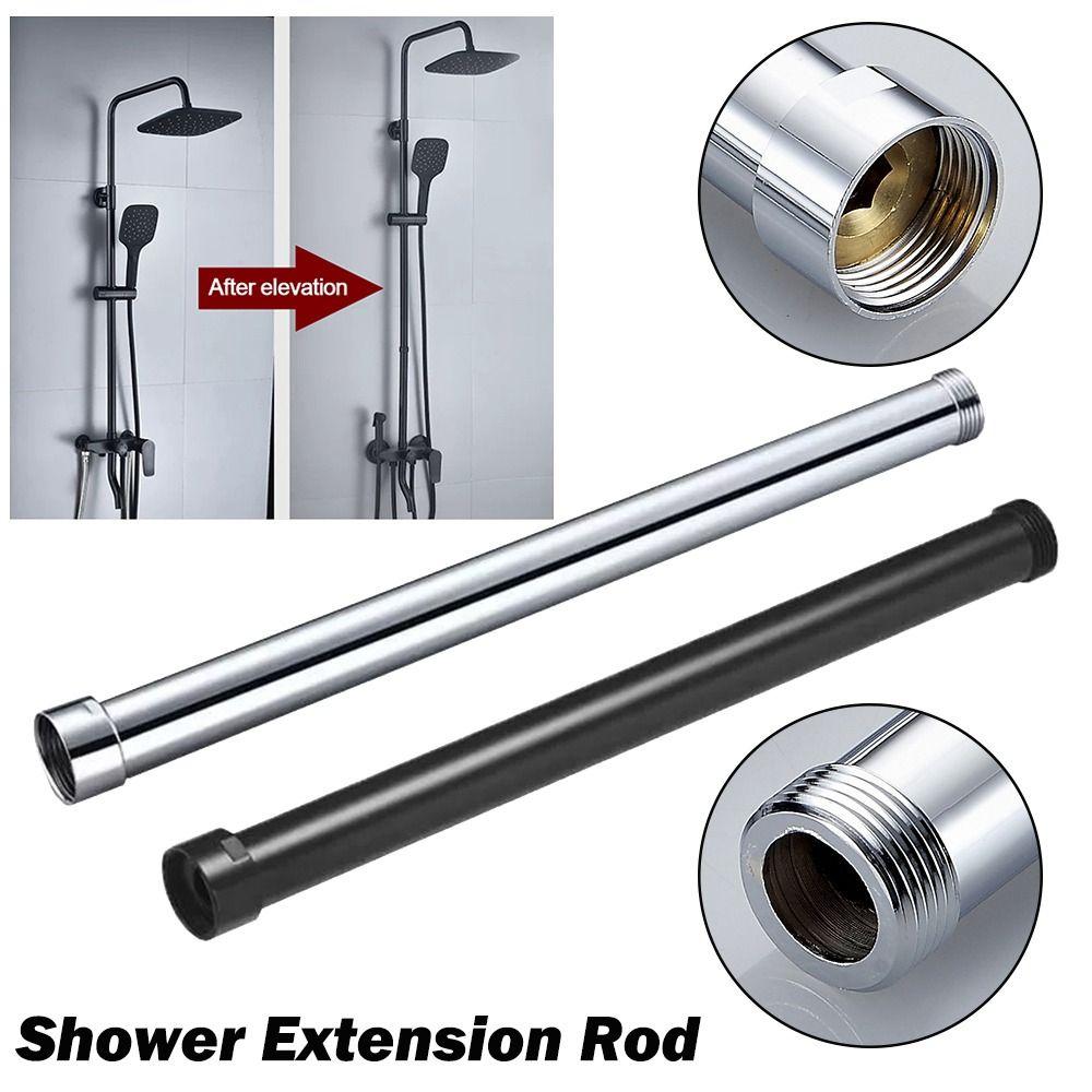 Round Extension Tube Stainless Steel Shower Bracket New Shower Extension Rod