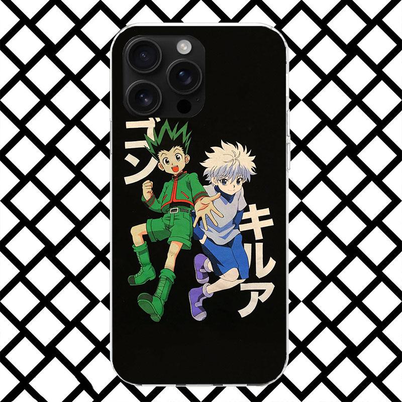 Чехол для телефона Hunter X HXH Аниме для iPhone 17 Air 16 16E 15 14 Plus 13 Mini 12 11 Pro Max 7 8 + SE 2020 Мягкий чехол Fundas 17 Air 1