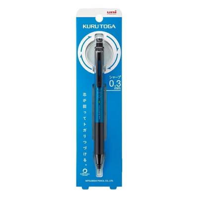 Uni Mitsubishi Pencil Механический карандаш Kurutoga KS Синий 0,3 мм M3KS1P.33