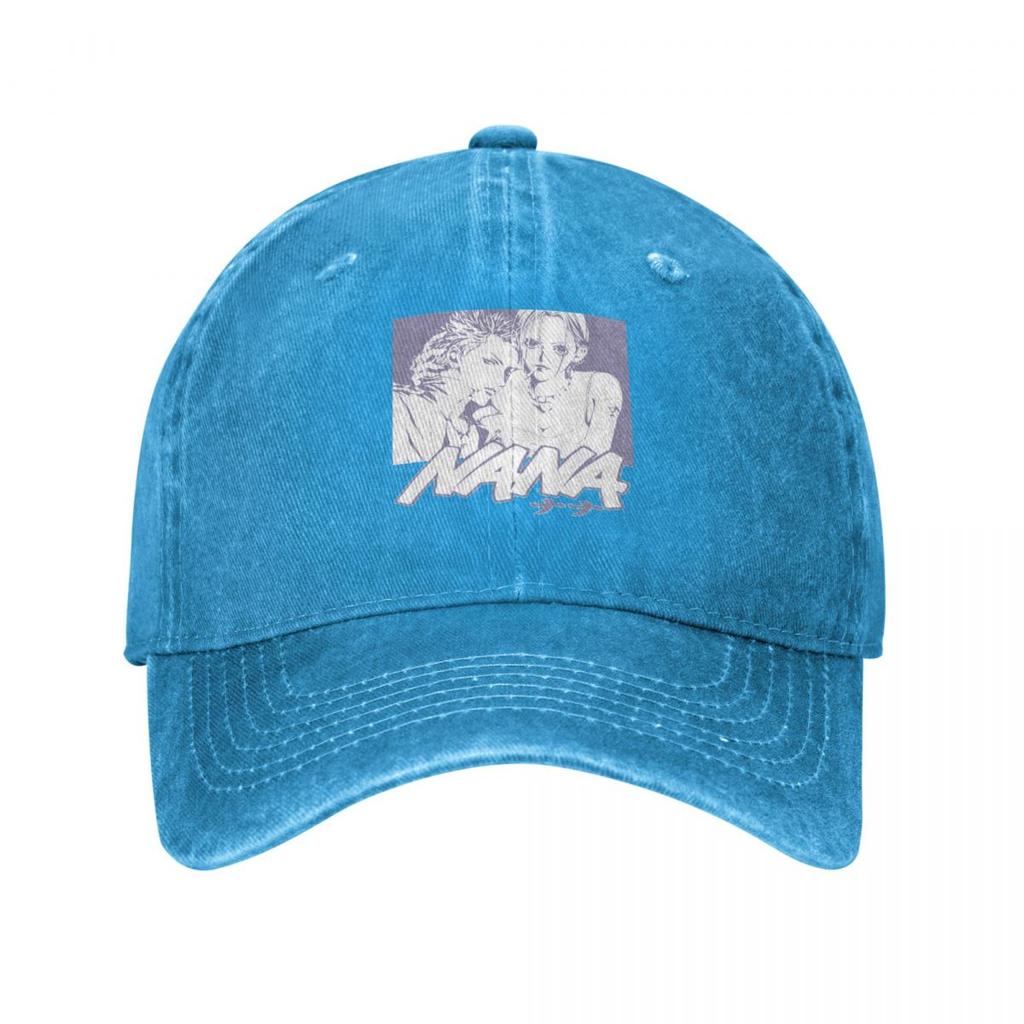 NANA Аниме Мужчины Женщины Бейсболки Манга Рваные Джинсовые Кепки Шляпа Винтаж Открытый Путешествия Неструктурированная Мягкая Кепка Snapback