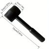 Black Rubber Mallet - Durable and Versatile Tool for DIY, Home Repair and Industrial Use, Perfect for Gift Ideas Hammer
