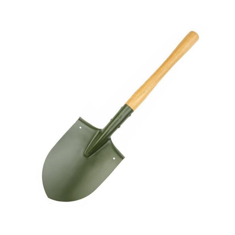 WuTe WT5036 Wooden Handle Engineer Shovel
