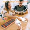 Деревянная игра Cribbage Wars Классическая доска для подсчета очков Набор для игры в Cribbage со встроенным отделением для хранения