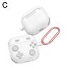 For Apple Airpods 4 Case 3D Gamepad Earphone Case 2024 New Keychain For Air Silicone Wi U9F9