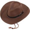 Men's and Women's Wide Brim Panama Hat for Outdoor Summer Use