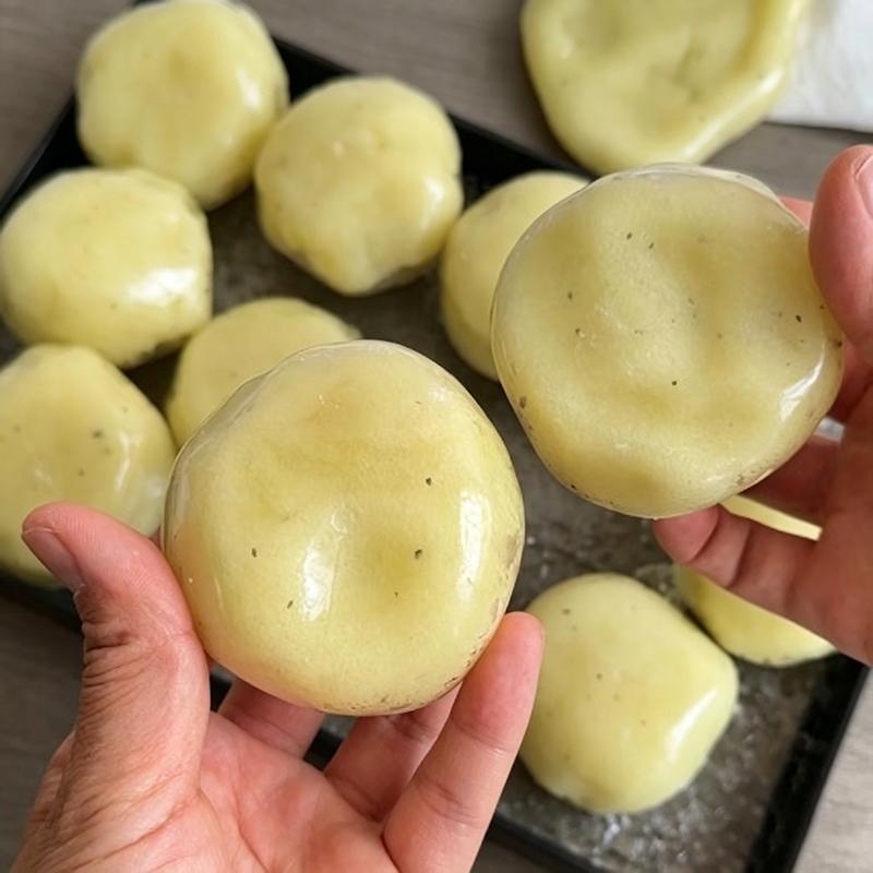 Реалистичный мячик-сквиш с картофельным пюре, Игрушка-сквиш с текстурой и хрустящим звуком для снятия стресса, Сенсорные фиджет-игрушки, Расслабляющие подарки