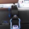 NAZF2 2Pcs Car Seat Back Hooks Auto Accessories For BMW 50th Anniversary Edition E46 E53 E90 E60 E93 E87 G01 G20 X3 X5 F30 F20 G11 E48
