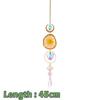 1 Pc Crystal Decor Wind Chimes Pendant Home Garden Decoration Hanging Window Pendant Ornament