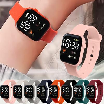 Детские часы, подходящие для студенческих уличных электронных часов, время отображения экрана часов