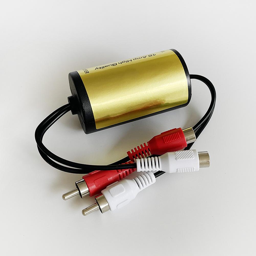 RCA Аудио Фильтр Шумов Анти-Шумовой Изолятор Земляной Петли Фильтр Шумов Элиминатор Подавитель Изолятор Земляной Петли Автомобильная Домашняя Стереосистема