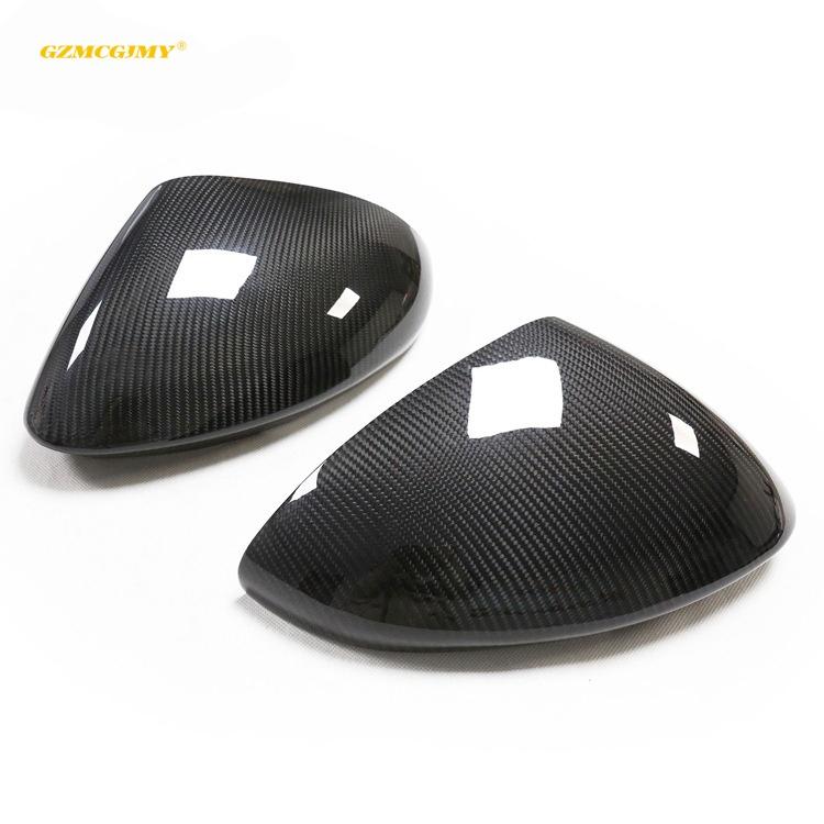 High Quality Carbon Fiber Car Rearview Mirror Cover for Alfa Romeo Stelvio Dry Carbon Mirror Cover