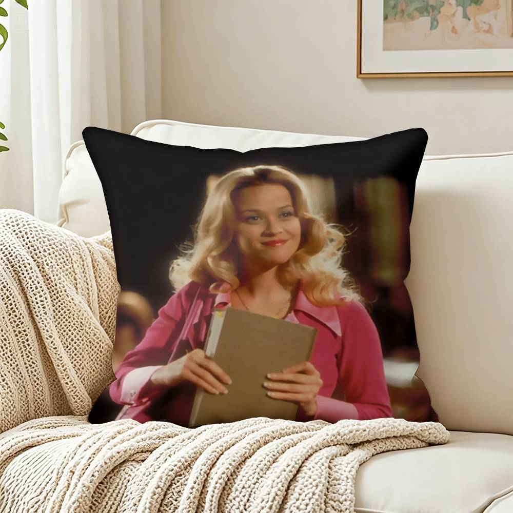 EElle Woods Bruiser RReese Custom Double Sided Print Square Pillow Cushion Cover