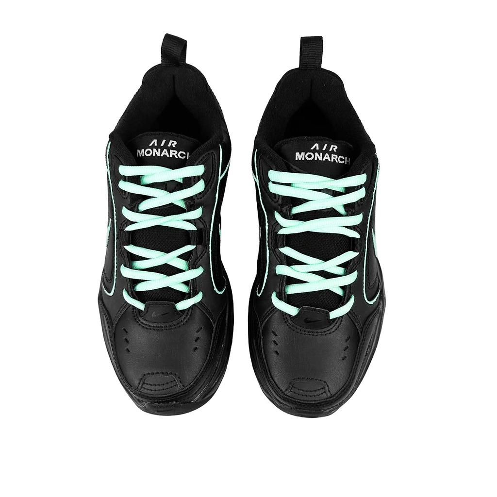 Nike Air Monarch 4 Нескользящие Нескользящие Низкие Массивные Кроссовки Унисекс Черные 415445-001(Команда40-)