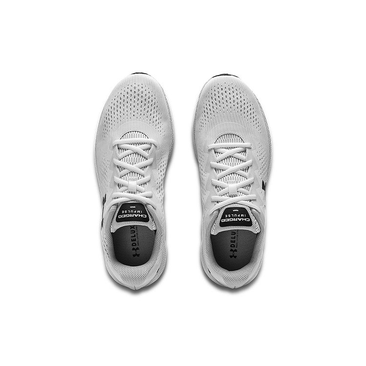 Under Armour Заряженные кроссовки с низким верхом Удобные женские кроссовки Белый Серый 3024141-104