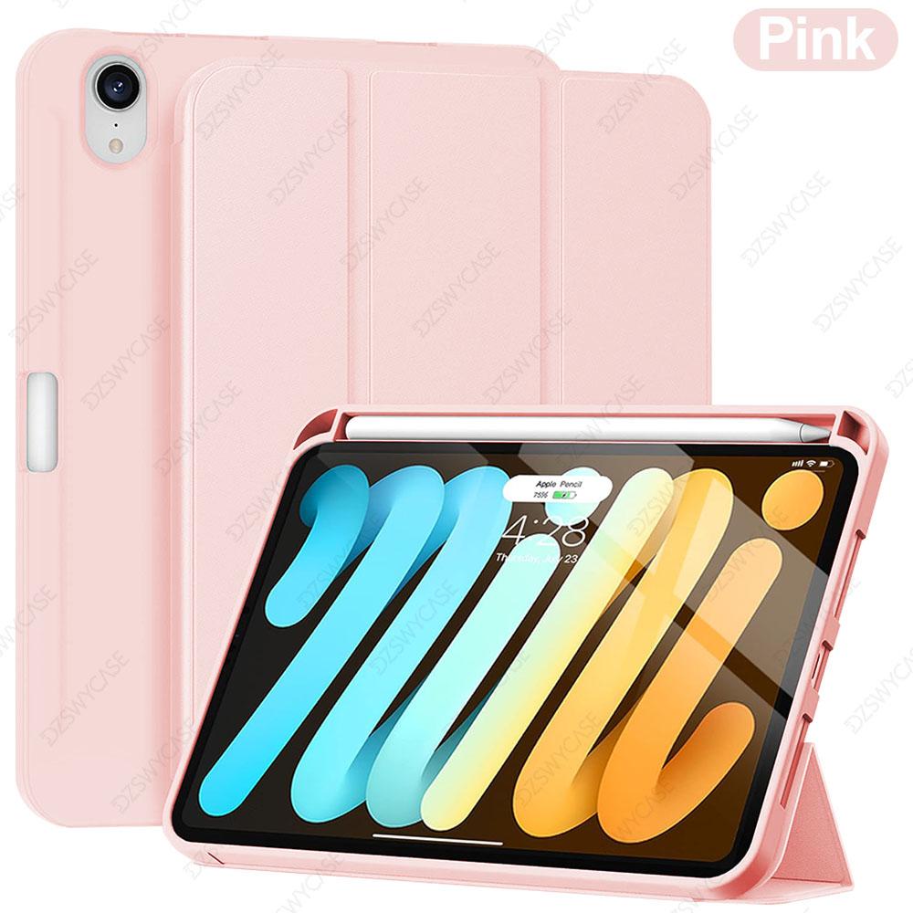 Чехол для iPad Mini 7 A17 Pro, чехол для iPad Mini 6 с держателем для карандаша, обложка для iPad Mini 7-го/6-го поколения 8,3 дюйма