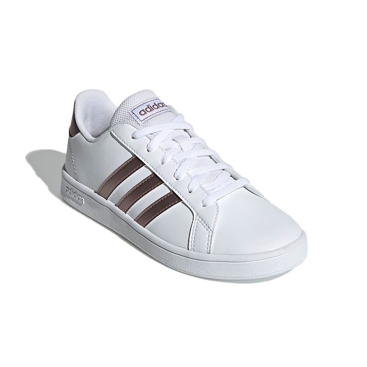 Adidas Grand Court Cloud White Grey Light Granite (GS) Kids Sneakers EF0101