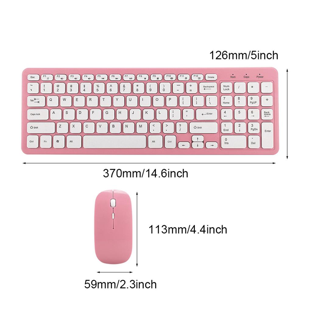 Wireless Mouse Keyboard Set   Gaming for Notebook Computer 3Speed   Receiver