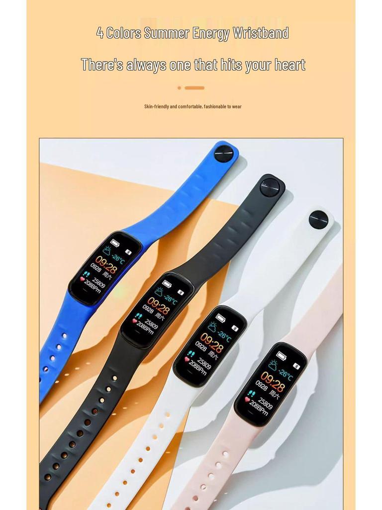 Женские многофункциональные спортивные смарт-часы - Монитор сердечного ритма и артериального давления, Идеальный модный подарок для девушки или жены