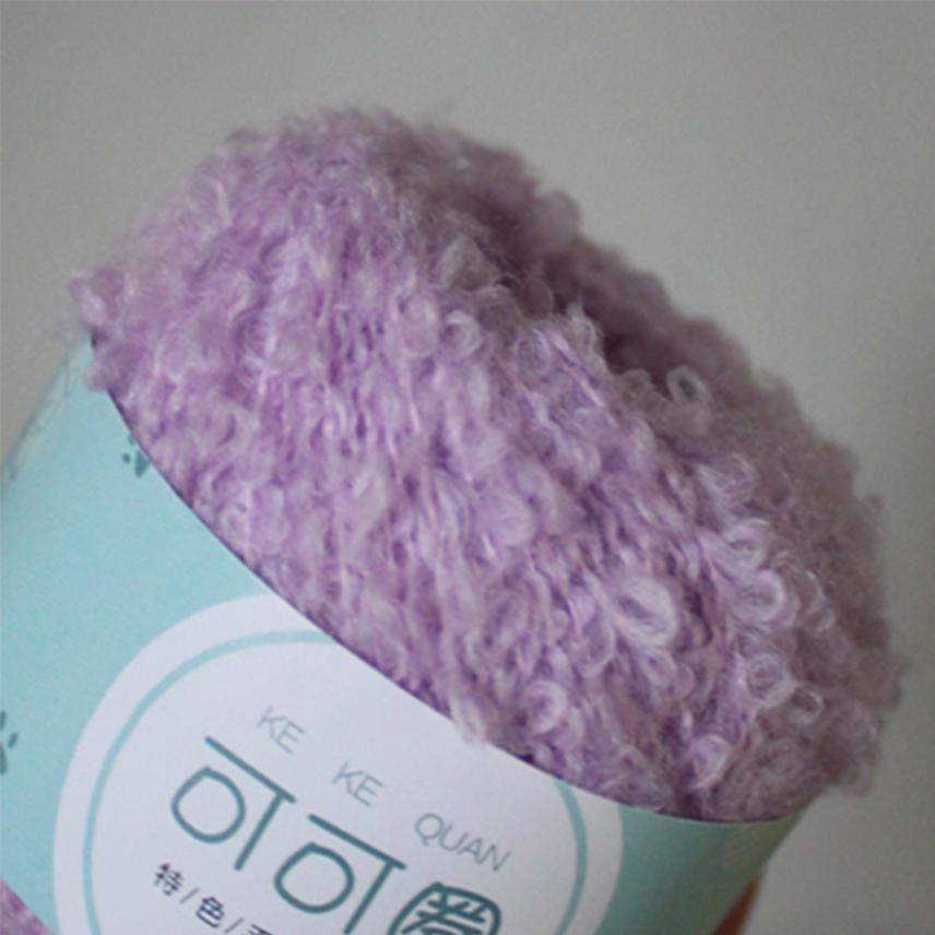 Шерстяная пряжа мягкая гладкая для ручного вязания круговая нить вязаная крючком кукольные волосы сделай сам плюшевая кукла рукоделие вязание сделай сам вязаный инструмент