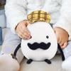 Яйцо плюшевое яйцо кукла 7.1 дюймов мультфильм плюшевая подушка игровой персонаж фаршированный декоративный милый кавайный подарок идеально подходит для дивана спальни