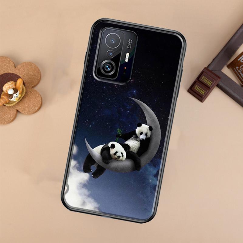 Милый чехол с пандой для Xiaomi POCO X7 X6 Pro X3 X5 M6 F3 F5 F6 Pro 11T 12T 13T 14T Pro 13 14 Ultra