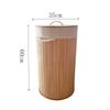 Bamboo Laundry Basket Dirty Clothes Hamper Bins Washing for Nursery,
