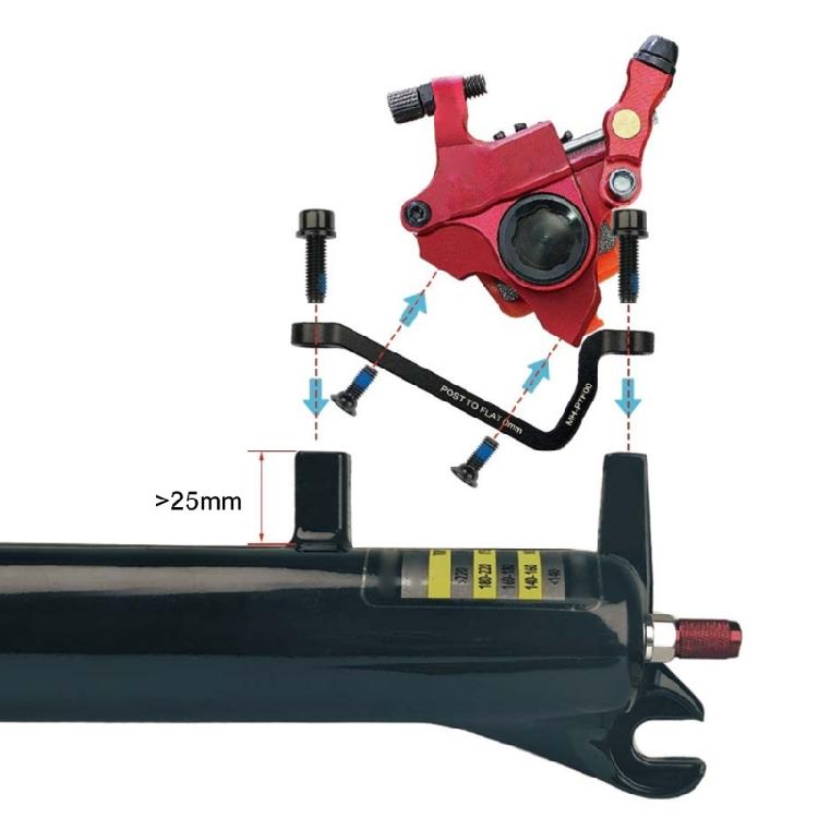 Премиальные алюминиевые сплавы Крепление для переоборудования дисковых тормозов Адаптер надежности для различных моделей велосипедов