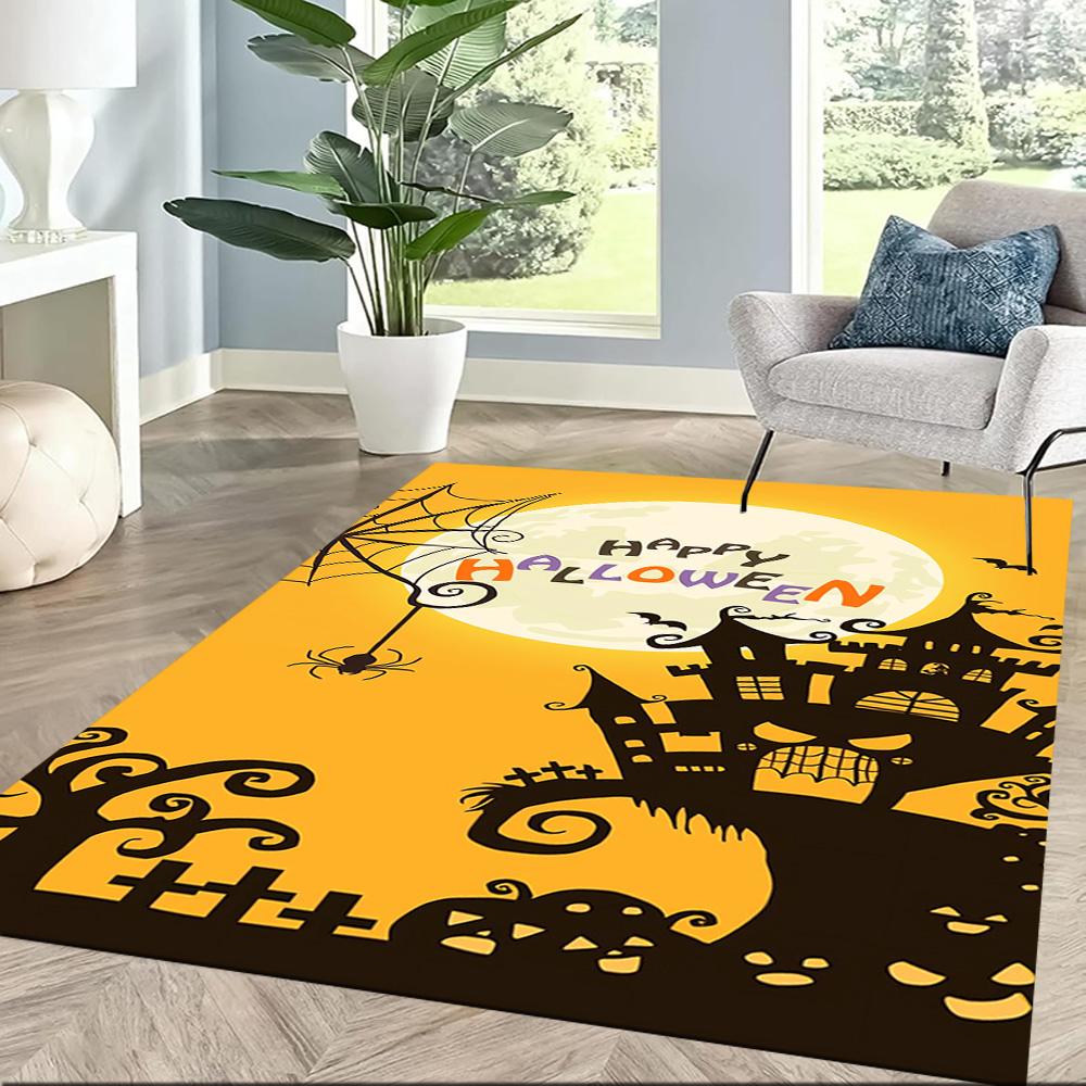 Halloween 81 Floor Mat Design for Hallway Decorate room Study room Bedrooms Antislip Carpet Anime Office Decor Perfect Gift for Friends & Family