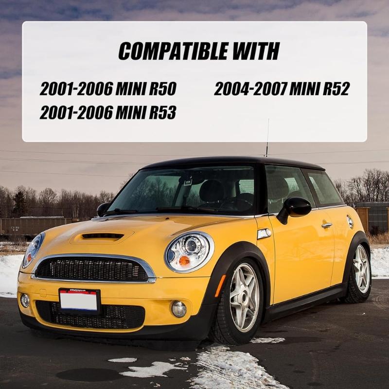 Front Side Windshield Post Trim Molding A Pillar Cover For R52 R53