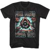 Футболка Pink Floyd 7273 Мировой Тур Рок-н-Ролл Футболка Темная Сторона Луны Психоделическая Рок-группа Концертная Футболка Музыкальный Фан